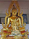 Buddha image at Tang Kuan temple, Songkhla