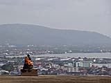 Buddha with a panoramic view, Tang Kuan temple, Songkhla
