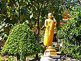 Walking Buddha image, Wat Pha Kho