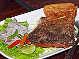 Soured fish at Vientiane Kitchen, Bangkok