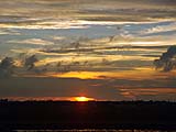 Sunset from the High Speed Rail