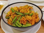 dry curry chicken and vegetables